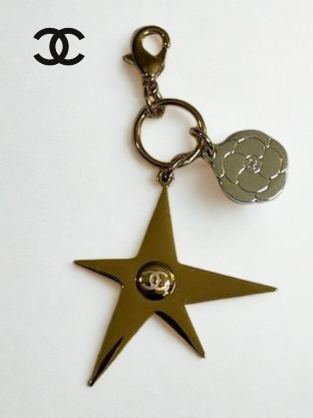 CHANEL Holiday 2025 Comet‎ & Camellia Charm Keychain Limited Edition Collectible
